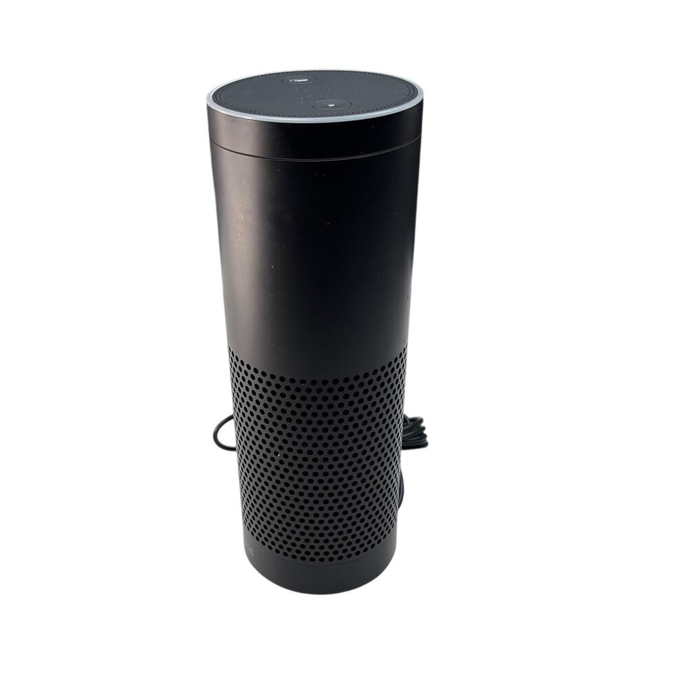 Amazon Echo Black Tower SK705DI 1st Generation Alexa Smart Speaker Tested Reset - Picture 2 of 8